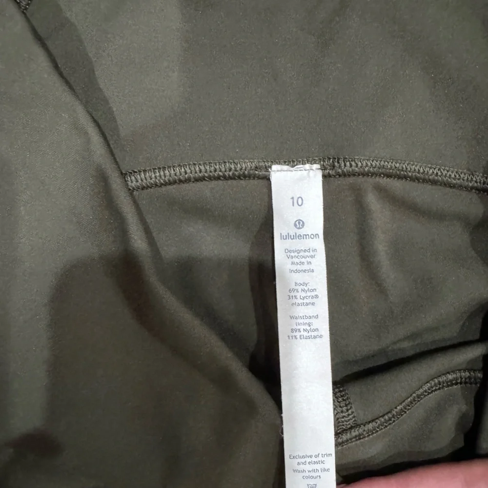 lululemon old style 21in leggings